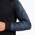 Men's Joma Elite XI Hoodie schwarz/anthrazit Laufsweatshirt 3