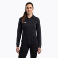 Damen Joma Elite XI Hoodie schwarz/anthrazit Laufsweatshirt