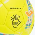 Fußball Joma Dali III yellow/fluor turquoise Größe 3 3