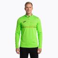 Herren Joma Record III fluor grünes Laufsweatshirt