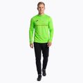 Herren Joma Record III fluor grünes Laufsweatshirt 2