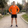 Herren Joma Record III Full Zip Laufsweatshirt orange 6