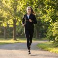 Women's Joma Record III Full Zip Laufsweatshirt schwarz 6