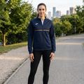Women's Joma Record III Full Zip Laufshirt navy 5