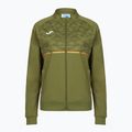 Damen Joma Record III Full Zip grünes Laufsweatshirt