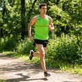 Herren Joma Record III fluor grünes Laufshirt 6