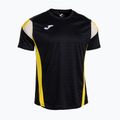 Herren Joma Montreal T-Shirt schwarz/gelb