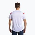 Herren Joma Montreal T-shirt weiß/rot 2