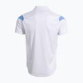 Herren-Tennisshirt Joma Montreal weiß/himmelblau 3