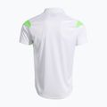 Herren-Tennisshirt Joma Montreal weiß/fluorgrün 3