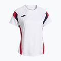 Damen-Tennisshirt Joma Montreal weiß / rot 3
