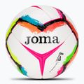 Fußball Joma Halley II weiß/fluor pink Größe 4