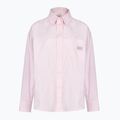 Damen Kaotiko Stripes Dark People rosa / weißes Shirt