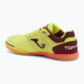 Fußballschuhe Herren Joma Top Flex IN fluor yellow/purple 3