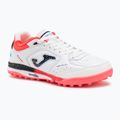 Herren Joma Top Flex Rebound TF Fußballschuhe weiß / fluor coral