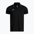 Herren Tennis-Poloshirt Joma Torneo Polo black