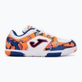 Fußballschuhe Kinder Joma Top Flex Jr IN white-orange 2
