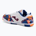 Fußballschuhe Kinder Joma Top Flex Jr IN white-orange 3
