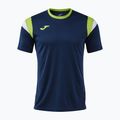 Tennisshirt Herren Joma Terra dark navy/lime