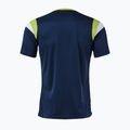 Tennisshirt Herren Joma Terra dark navy/lime 2