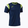 Tennisshirt Herren Joma Terra dark navy/lime 3
