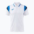 Herren-Tennisshirt Joma Terra Polo white/royal