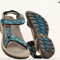 Damen Wandersandalen Teva Terra Fi 5 Universal nebligen Berg blau / grün 10