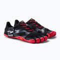 Herren Vibram Fivefingers KSO Evo Schuhe schwarz und rot 18M0701 5