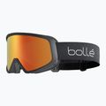 Skibrille Bollé Bedrock Plus black matte/suNr.ise