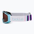 Skibrille Kinder Bollé Rocket blue& white matte/ rosy bronze 4