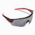 Tifosi Alliant 3 schwarz rot/rauch/ac rot/klar Fahrradbrille 2