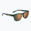 Tifosi Swank Polarized blau konfetti/braun Sonnenbrille