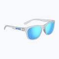 Tifosi Swank Clarion Polarized satinierte Sonnenbrille klar/clarion blau