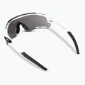 Tifosi Alliant 3 weiß schwarz/rauch/ac rot/klar Fahrradbrille 3