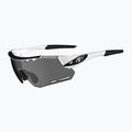 Tifosi Alliant 3 weiß schwarz/rauch/ac rot/klar Fahrradbrille 6