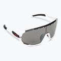 Tifosi Sledge matte weiß/Rauch/ac rot/klar Fahrradbrille 2
