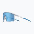 Sonnenbrille Tifosi Moab Clarion matte white/clarion blue/ac red/clear 3