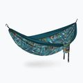 ENO Double Nest Print Wandern Hängematte blau und marineblau DNP350