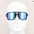 Oakley Castel matt trans blau/prizm tiefes Wasser polarisierte Wanderbrille 14