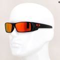 Oakley Gascan Sonnenbrille poliert schwarz/prizm Rubin 14