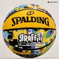 Basketball Spalding Graffiti 7 grün-gelb 249338 6