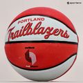 Wilson NBA Team Retro Mini Portland Trail Blazers Basketball rot WTB3200XBPOR 5