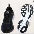 Herren Laufschuhe HOKA Bondi 8 schwarz/weiss 12