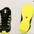 Salomon Xa Pro V8 Mid CSWP Kinder-Trekkingschuhe schwarz/tief flechtengrün/y 17