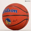 Wilson NBA Team Alliance Golden State Warriors brauner Basketball WTB3100XBGOL 6