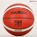 Geschmolzener Basketball orange B7G4500 7
