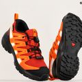 Salomon Xa Pro V8 CSWP rot/schwarz/opeppe Kinder-Trekkingschuhe 18