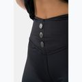 Leggings Damen NEBBIA Glossy Look Bubble Butt volcanic black 5