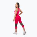 Damen Trainingsleggings NEBBIA Sporty High-Waist 3/4 rosa 4