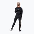 Training-Leggings Damen NEBBIA Gold Print schwarz 82711 3